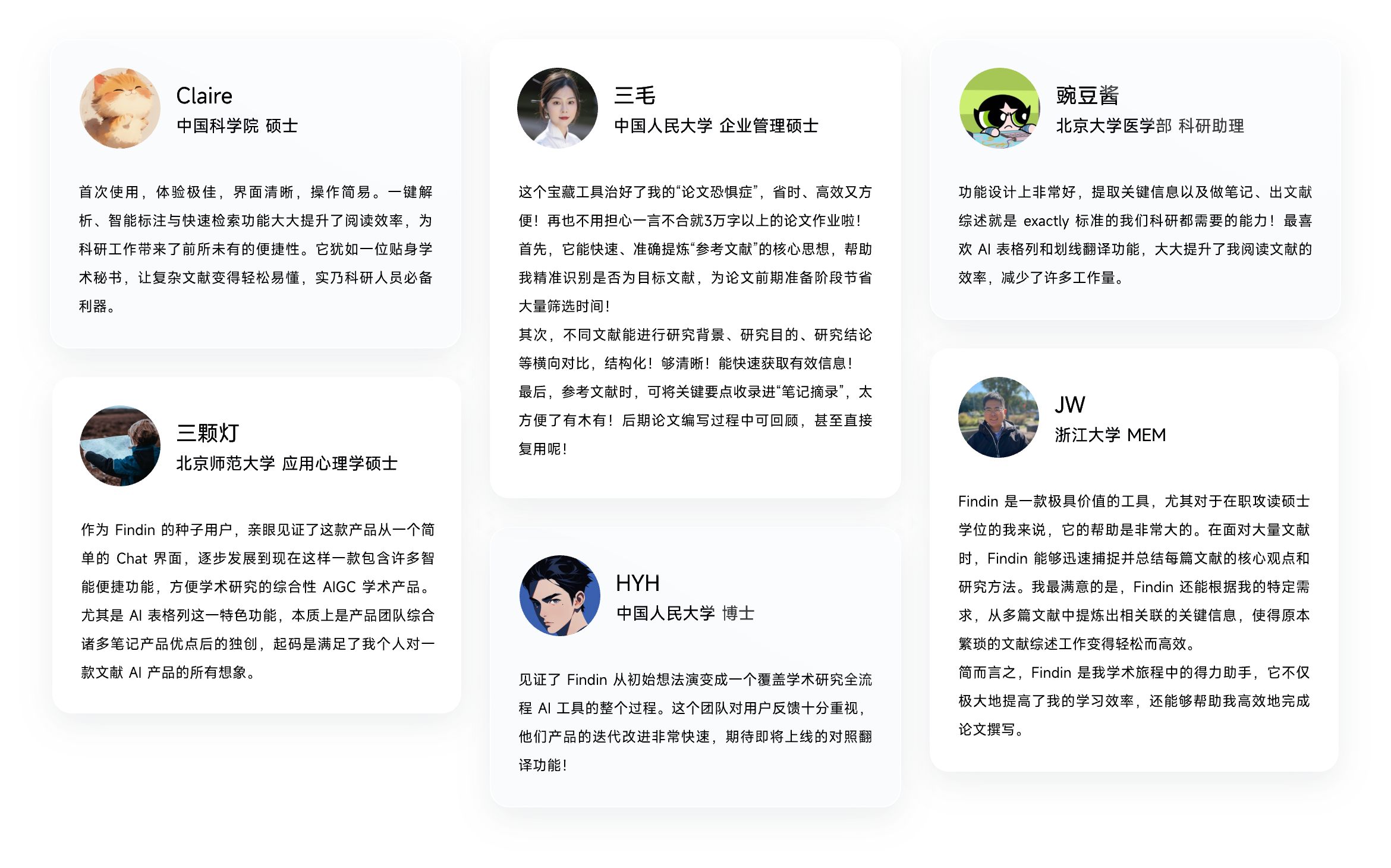 AI 列表